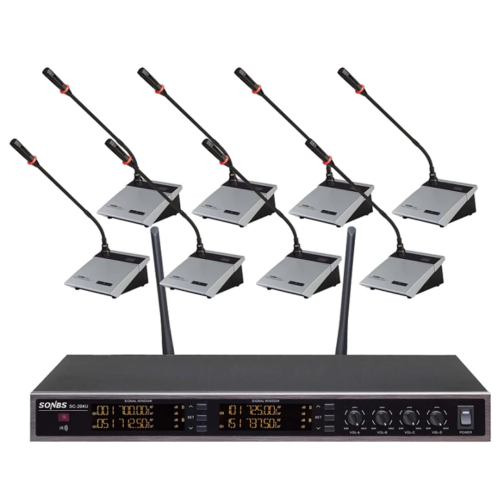 SC-208U UHF Wireless Conference System
