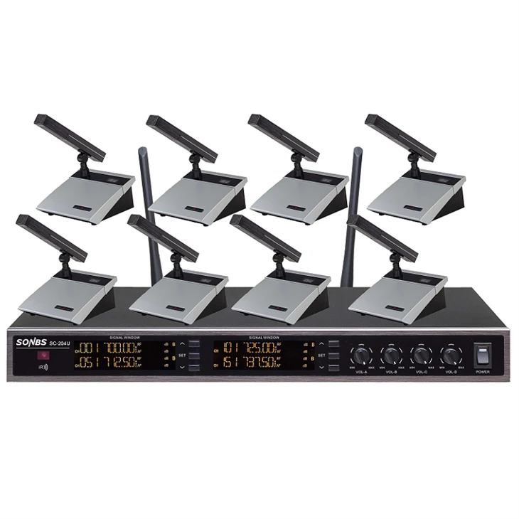 SC-208U UHF Wireless Conference System