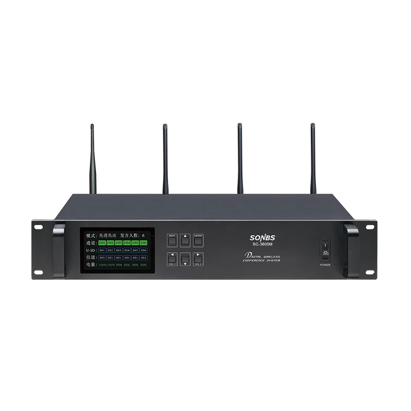 SC-3600M Full-Digital Wireless Audio Conference Controller