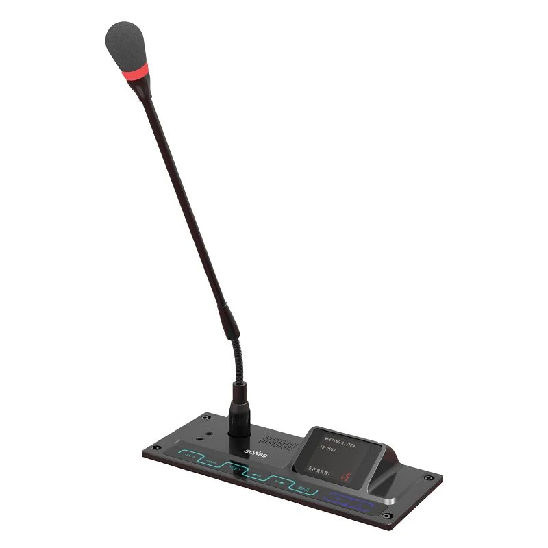 SC-3793C/SC-3793D Embedded Conference Chairman/ Delegate Unit (With 1.77 Inch TFT Display, 5-Key Voting)