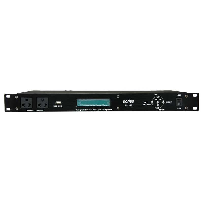 SD-08A Intelligent Programming Power Sequencer