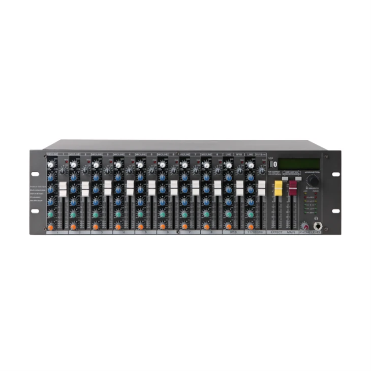SD-12-2U 12 Channel Rack Mixer