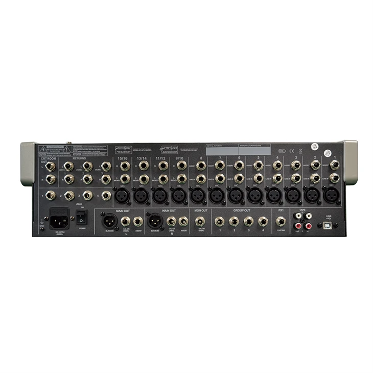 SD-16-4U 16 Channel Rack Mixer