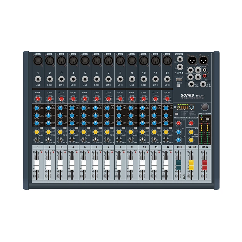 SD-6BM SD-8BM SD-12BM Mixer Sound System