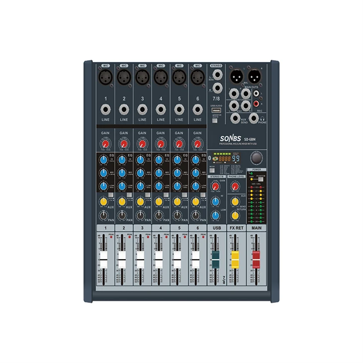 SD-6BM SD-8BM SD-12BM Mixer Sound System